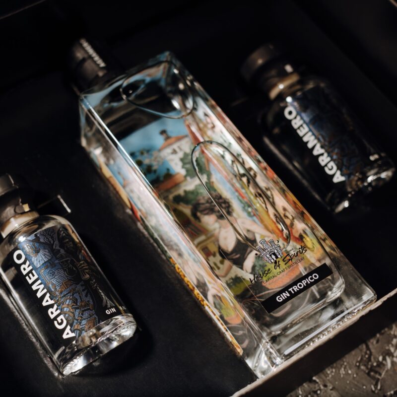 Poklon pakiranje Gin Tropico 0.7L i 0.1L Gin Agramero